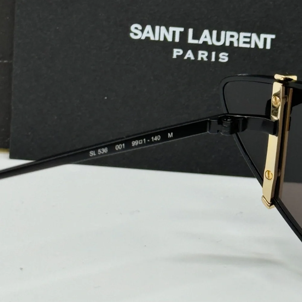 NEW SAINT LAURENT WOMEN BLACK SUNGLASSES SL 536 001 SAINT LAURENT SL536